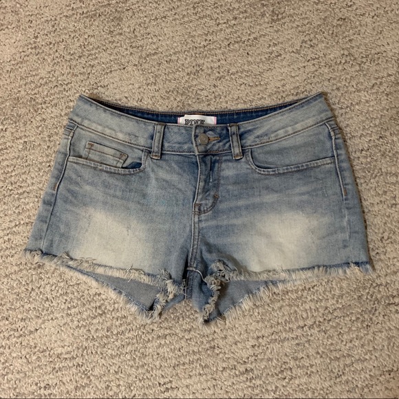 PINK Victoria’s Secret Denim Shorts - Picture 1 of 3